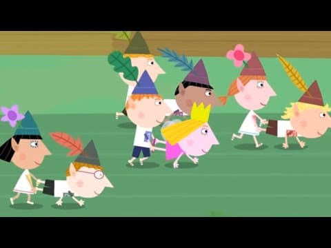 Ben and holly's little kingdom - the wheelbarrow race! 60 mins - kids cartoon shows
