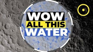 More Water On The Moon Than Thought