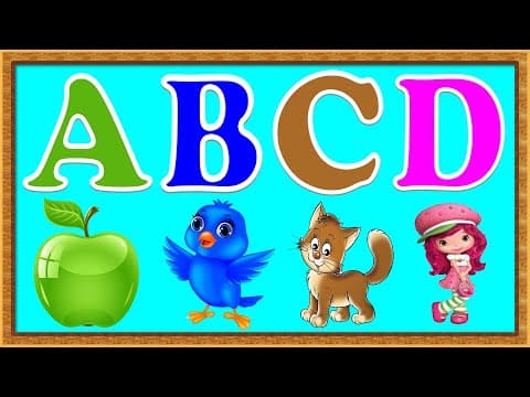 Learn abc for preschool - preschool learning videos - alphabets with phonics - - abc with colors