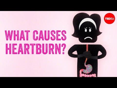 What causes heartburn? - Rusha Modi - YouTube