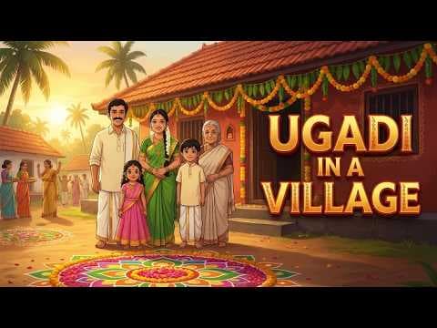 Ugadi in a Karnataka Village 🌸 | A Cinematic Festival Story of Tradition & New Beginnings #ugadi