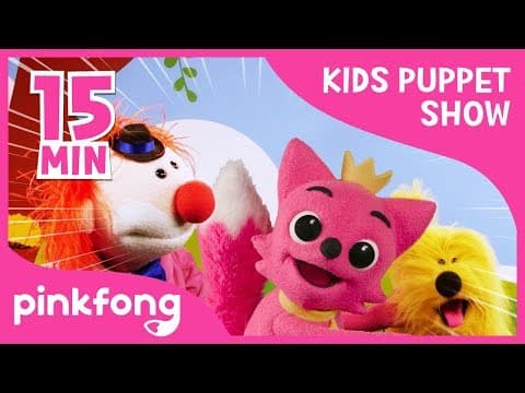 Baby Shark Dance and more | Kids' Puppet Show