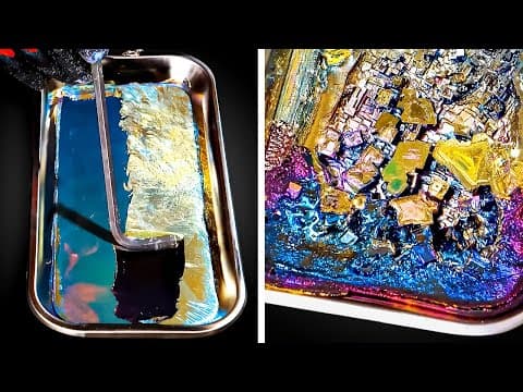 Metal experiments to blow your mind || Gallium, Aluminum, Bismuth, Tin || MELT METAL IN HANDS!