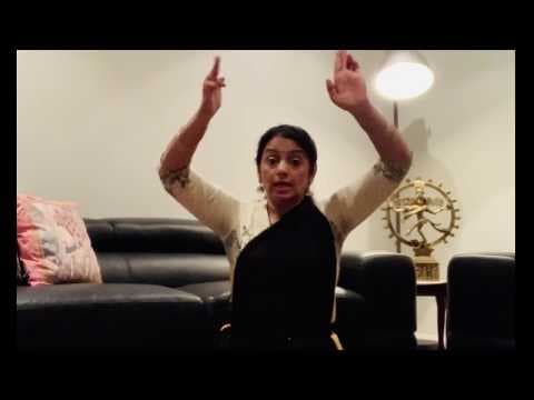Bharatanatyam - mudras - 5 - ardhapathaka mudra viniyoga