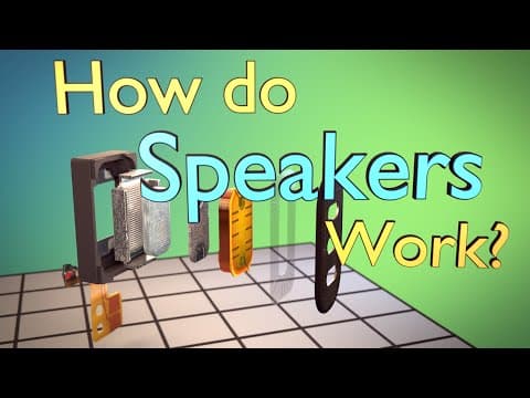 How do speakers work? incredibly small,yet impressively loud