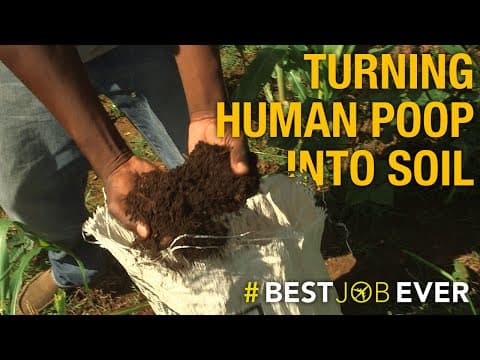 Transforming Human Poop Into Eco-Friendly Fertilizer | Best Job Ever - YouTube