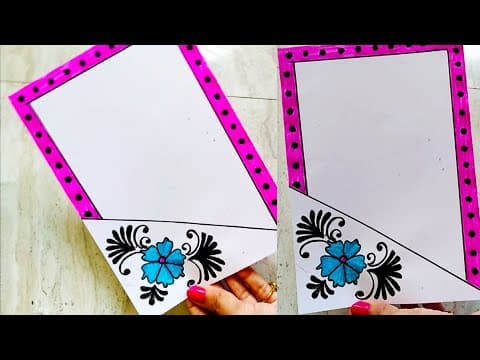 Page border design - border design for project