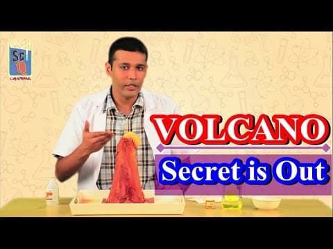 How To Make a Volcano - Secret is Out - Do It Yourself - Kids Science Experiments