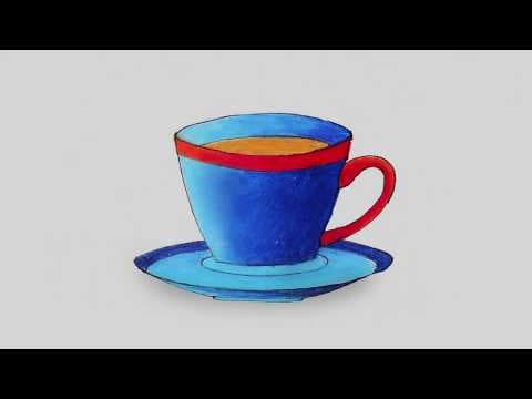 How to Draw a Cup of Tea, cup drawing