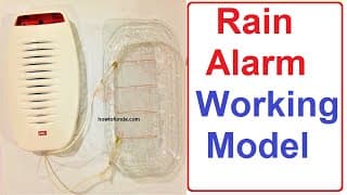 rain water alarm project | Working model | school science exhibition
