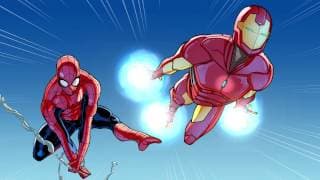 Spider-Man & Iron Man In,,, Training Day, Part 1 | Marvel Video Comics | Disney XD