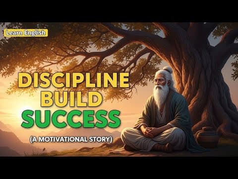 How Discipline Can Change Your Life | Motivational Story In Simple English | Learn English