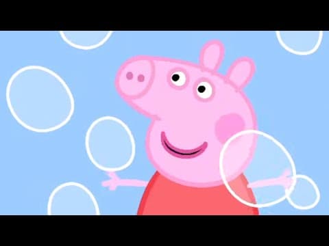 Peppa and George are Making Bubbles!