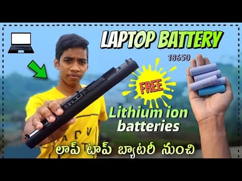 Lithium ion batteries from laptop battery - lithium ion batteries for low cost - free 18650 battery