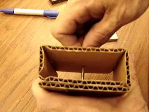 Simple generator: AC electric generator for science fair - YouTube