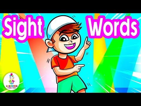 Read the Sight Words with Sentences for Kids (Repeat Back the Word & Sentence)