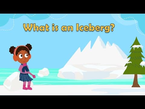 What is an Iceberg? - Iceberg Facts - Science Facts For Kids - Biology Facts - Fun Facts For Kids