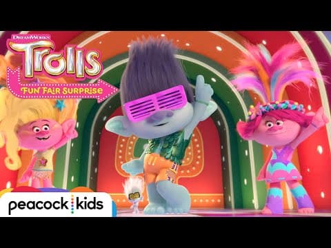 A Star is Born! Branch Puts on His Own Show 🕺 | Fun Fair Surprise | TROLLS - YouTube