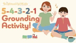 5-Minute Mindful Activity Using The  Grounding Technique For Kids