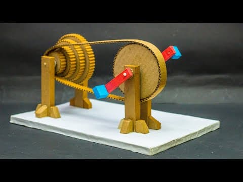 School Science Projects | Cycle Gear Working Model