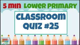 Brain Break Activity | Lower Primary Kids Quiz |Quizzes for the Classroom
