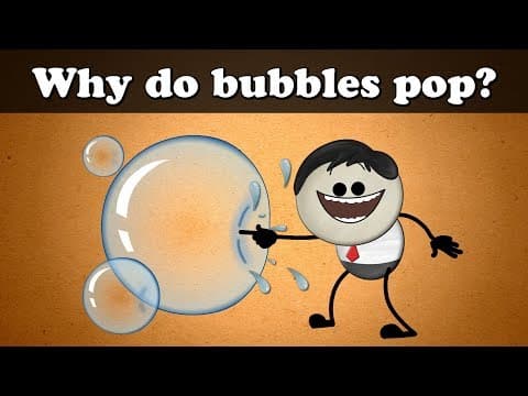Why do bubbles pop? + more videos | #aumsum #kids #science #education #children