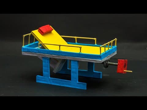 Hospital Bed Working Model | School Science Projects