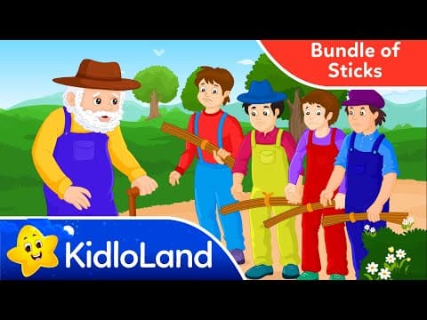 The Bundle of Sticks Story - Unity is Strength