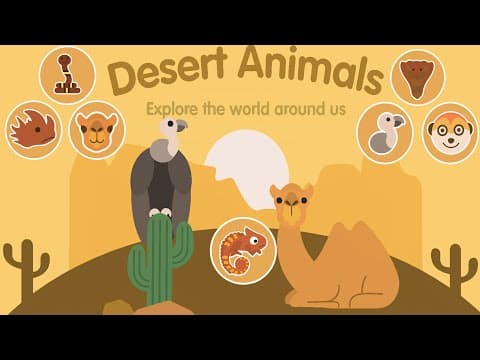 Desert Animals Names and Sounds