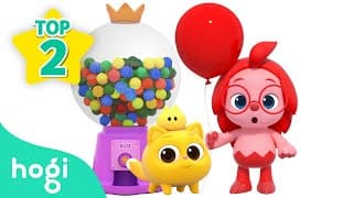 Learn colors with Candies  and Balloons ｜Colors for Kids｜Hogi Colors｜Hogi Pinkfong