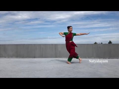 Kuchipudi dance lessons jati 1 chaturasram