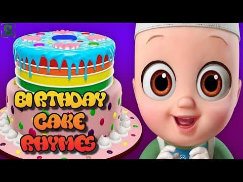 Cake Song - Nursery Rhymes & Kids Songs