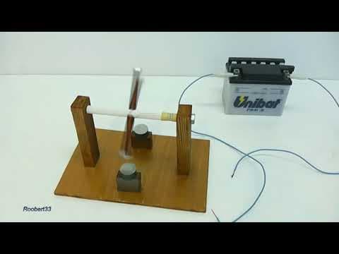 How to make an electric motor homemade