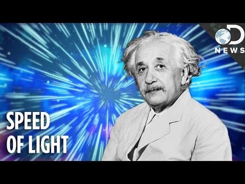 Was Einstein Wrong About The Speed Of Light?