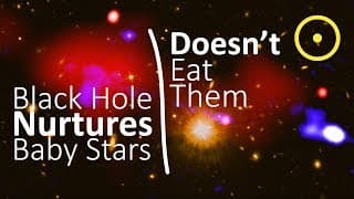 Black Hole Sparks Birth Of Baby Stars