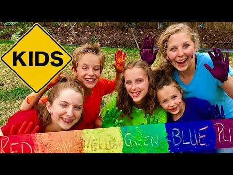 Learn English Words Missing Rainbow Colors