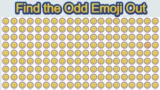 Find the Odd Emoji out | Tricky & Fun Puzzle Game