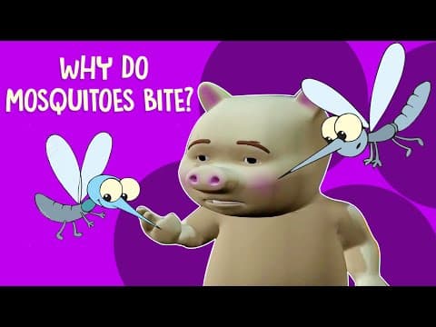 Unknown Facts | Why Do Mosquitoes Bite | Fun and Learn