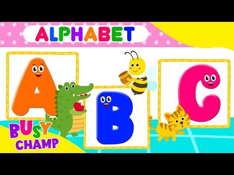 Boost Your Toddler's ABC Skills Exciting Learning Video for Kids | Learn English | Toddler Learning