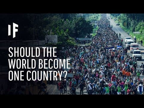 What If the World Was A Single Country?