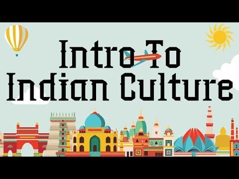 Introduction to indian cultural heritage –indian culture and tradition - general awareness series
