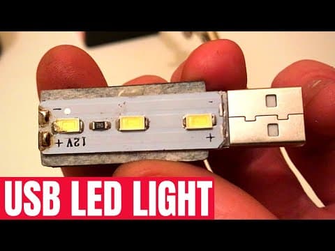 How to make emergency LED light at home