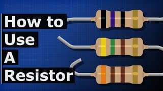 How to use a Resistor |Basic electronics engineering