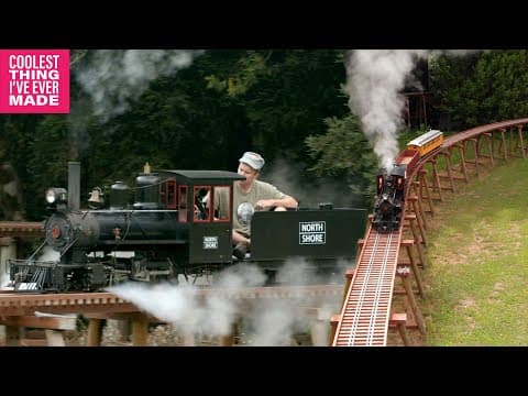 Building the Longest Backyard Railroad Trestle Bridge