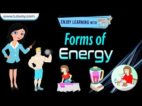 Different Forms Of Energy - Types of Energy - Energy Forms - Energy Sources