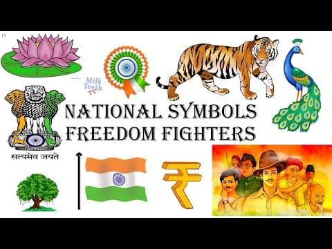 Learn National Symbols of India | Learn Freedom Fighters and Important Leaders of India / Our India