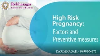 High risk pregnancy factors and preventive measures || Dr. Rekha Sagar