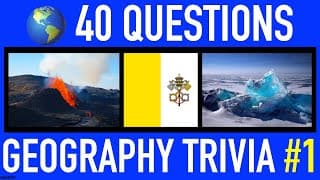 Geography General Knowledge Trivia Quiz