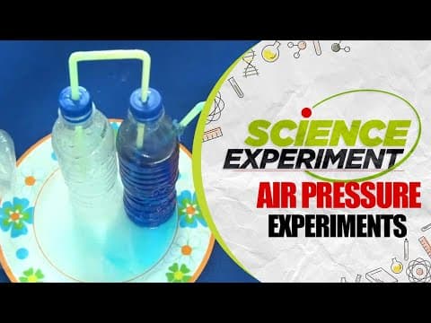 Science Experiment - 48 | Air Pressure Experiment | Chemistry Experiment