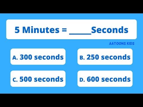Maths Quiz for Kids | Time Quiz